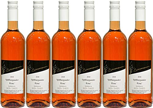 6x Spätburgunder Rosé 2021 - Weingut Edwin Baumann, Baden - Rosé von Weingut Edwin Baumann