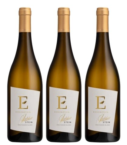 3x 0,75l - 2020er - Weingut Eichenstein - Stein - Sauvignon Blanc - Alto Adige D.O.P. - Südtirol - Italien - Weißwein trocken 3x 0,75l - 2020er - Weingut Eichenstein - Stein - Sauvignon Blanc - Alto Adige D.O.P. - Südtirol - Italien - Weißwein trocken von Weingut Eichenstein