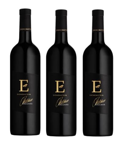 3x 0,75l - 2021er - Weingut Eichenstein - Baccara - Merlot & Cabernet Franc Riserva - Alto Adige D.O.P. - Südtirol - Italien - Rotwein trocken 3x 0,75l - 2021er - Weingut Eichenstein - Baccara - Merlot & Cabernet Franc Riserva - Alto Adige D.O.P. - Südtirol - Italien - Rotwein trocken von Weingut Eichenstein