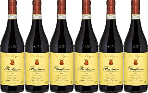 6x Barbaresco San Cristoforo 2016 - Weingut Elio Filippino, Piemonte - Rotwein 6x Barbaresco San Cristoforo 2016 - Weingut Elio Filippino, Piemonte - Rotwein von Weingut Elio Filippino