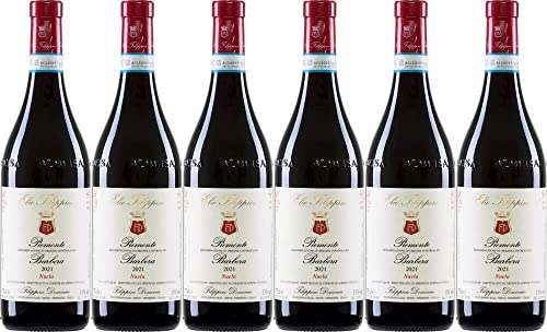 6x Barbera Piemonte Nuela 2021 - Weingut Elio Filippino, Piemonte - Rotwein von Weingut Elio Filippino