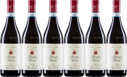 6x Barbera Piemonte Nuela 2022 - Weingut Elio Filippino, Piemonte - Rotwein von Weingut Elio Filippino
