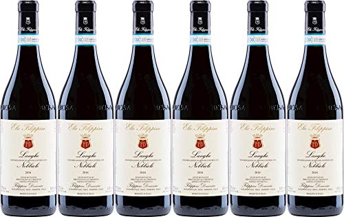6x Langhe Nebbiolo 2018 - Weingut Elio Filippino, Piemonte - Rotwein von Weingut Elio Filippino