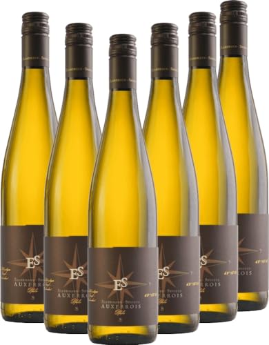 Auxerrois trocken Ellermann-Spiegel Weißwein 6 x 0,75l VINELLO - 6 x Weinpaket inkl. kostenlosem VINELLO.weinausgießer von Weingut Ellermann-Spiegel