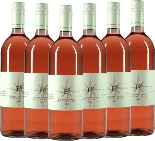 Rosalinde Rosé halbtrocken 1,0 l Ellermann-Spiegel Roséwein 6 x 1l VINELLO - 6 x Weinpaket inkl. kostenlosem VINELLO.weinausgießer Rosalinde Rosé halbtrocken 1,0 l Ellermann-Spiegel Roséwein 6 x 1l VINELLO - 6 x Weinpaket inkl. kostenlosem VINELLO.weinausgießer von Weingut Ellermann-Spiegel
