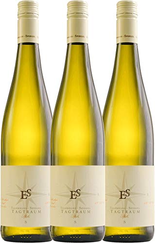 Tagtraum von Ellermann-Spiegel Weißwein 3 x 0,75l VINELLO - 3er - Weinpaket inkl. kostenlosem VINELLO.weinausgießer von Weingut Ellermann-Spiegel