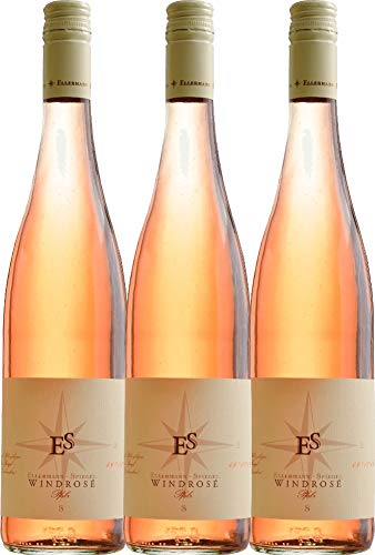 Windrosé Ellermann-Spiegel Roséwein 3 x 0,75l VINELLO - 3 x Weinpaket inkl. kostenlosem VINELLO.weinausgießer Windrosé Ellermann-Spiegel Roséwein 3 x 0,75l VINELLO - 3 x Weinpaket inkl. kostenlosem VINELLO.weinausgießer von Weingut Ellermann-Spiegel