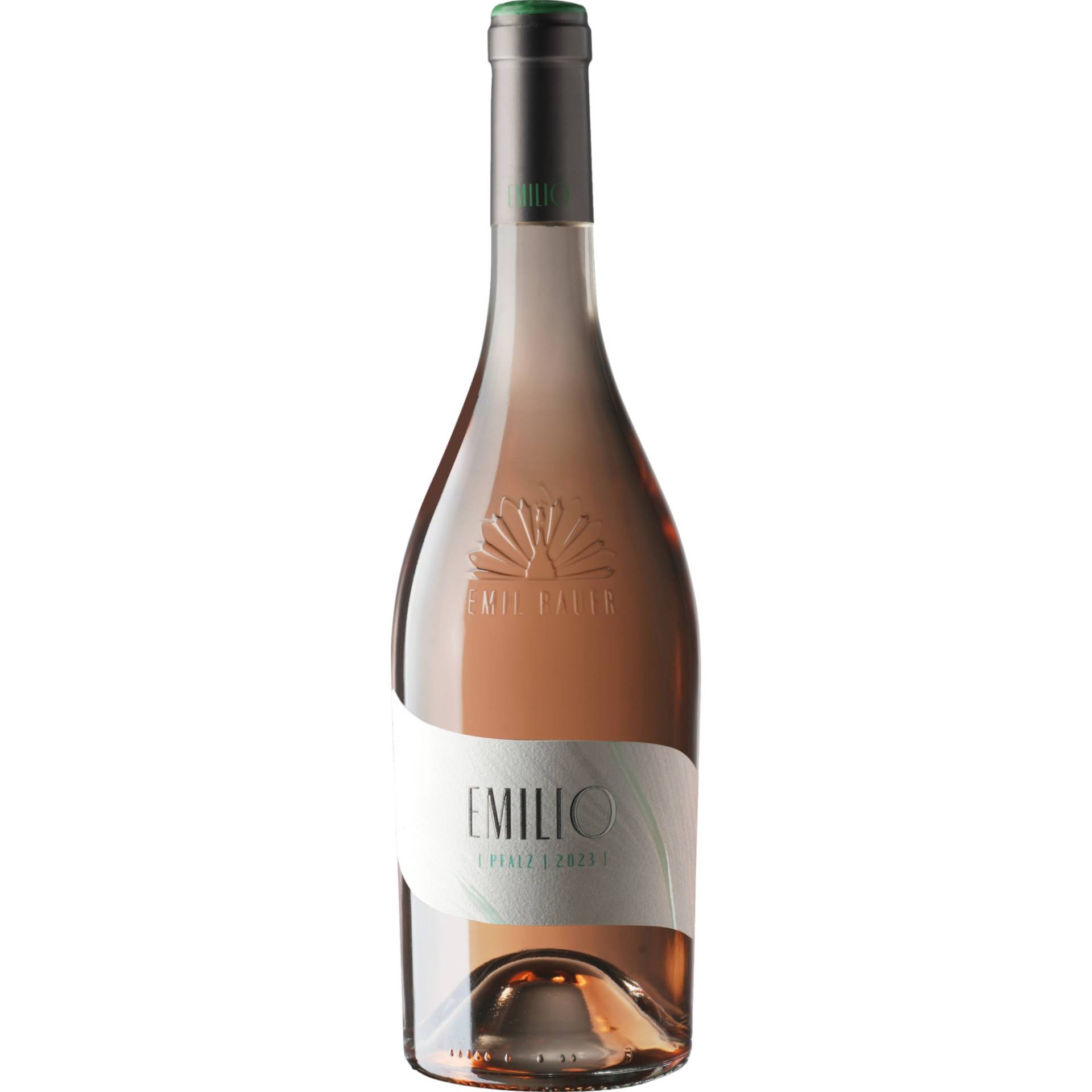 Bauer Emilio Rosé, Trocken, Pfalz, Pfalz, 2023, Roséwein Bauer Emilio Rosé, Trocken, Pfalz, Pfalz, 2023, Roséwein von Weingut Emil Bauer GbR Walsheimer Straße 18 76829 Landau-Nußdorf - Deutschland
