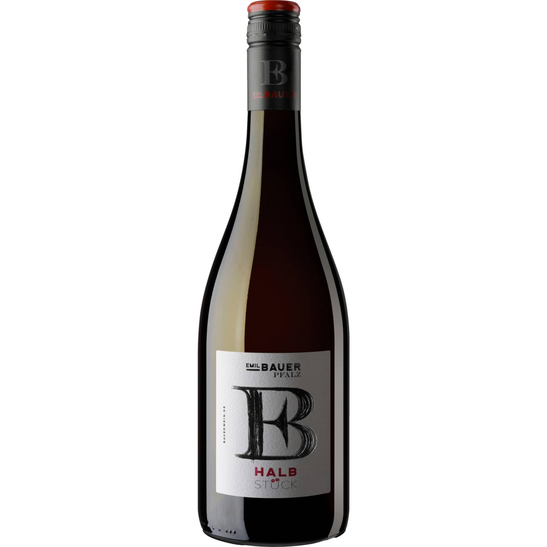 Bauer Halbstück Cuvee, Trocken, Pfalz, Pfalz, 2022, Rotwein Bauer Halbstück Cuvee, Trocken, Pfalz, Pfalz, 2022, Rotwein von Weingut Emil Bauer GbR Walsheimer Straße 18 76829 Landau-Nußdorf - Deutschland