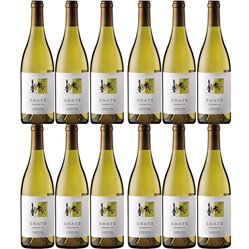 Enate Chardonnay 234 DO Weißwein Wein Trocken Spanien Inkl. FeinWert E-Book (12 x 0,75l) von Weingut Enate