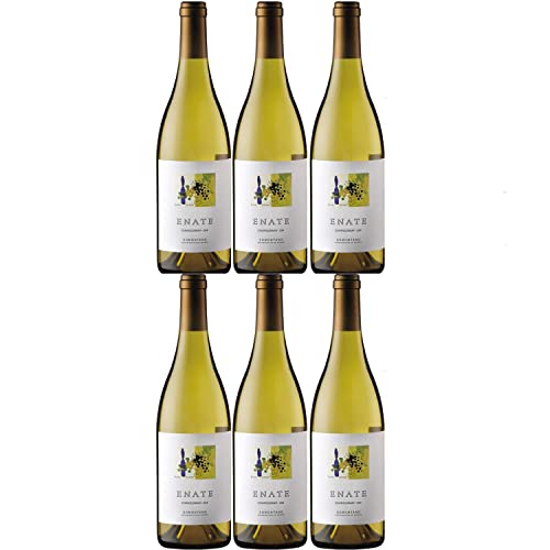 Enate Chardonnay 234 DO Weißwein Wein Trocken Spanien Inkl. FeinWert E-Book (6 x 0,75l) von Weingut Enate