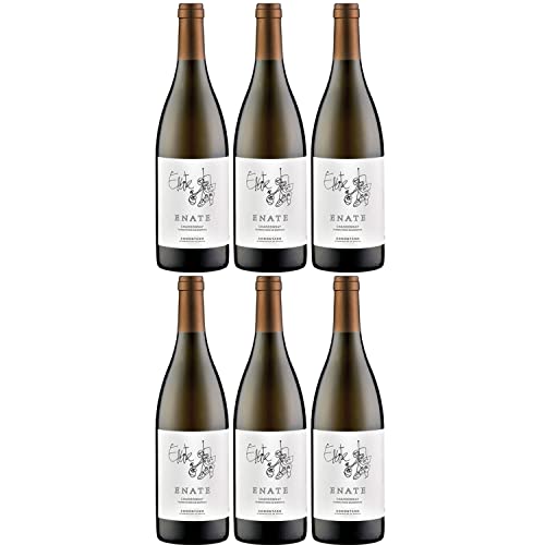 Enate Chardonnay Barrica DO Weißwein Wein Trocken Spanien I Visando Paket (6 x 0,75l) von Weingut Enate
