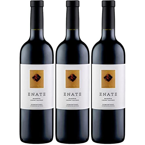 Enate Reserva Cabernet Sauvignon DO Rotwein Wein Trocken Spanien I Visando Paket (3 x 0,75l) von Weingut Enate