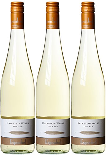 Weingut Espenhof Kalkstein Weiss QbA trocken, 3er Pack (3 x 750 ml) von Weingut Espenhof