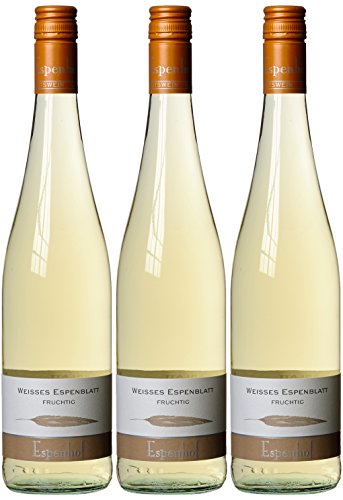 Weingut Espenhof Weisses Espenblatt QbA fruchtig (3 x 0.75 l) von Weingut Espenhof