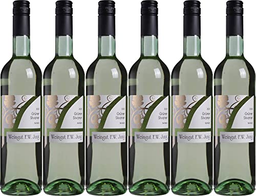 6x Grüner Silvaner feinherb 2023 - Weingut F.W. Jung, Nahe - Weißwein von Weingut F.W. Jung