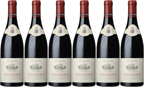 6x Vacqueyras Les Christins Rouge 2021 - Weingut Famille Perrin, Rhône méridionale - Rotwein von Weingut Famille Perrin