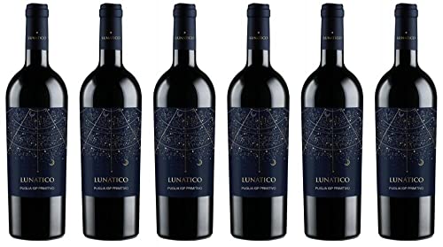 6x Farnese Vini Lunatico Primitivo 2020 - Weingut Farnese Vini, Puglia - Rotwein 6x Farnese Vini Lunatico Primitivo 2020 - Weingut Farnese Vini, Puglia - Rotwein von Weingut Farnese Vini