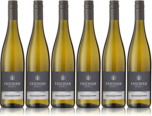 6x Grauer Burgunder trocken 2017 - Weingut Faschian, Württemberg - Weißwein von Weingut Faschian