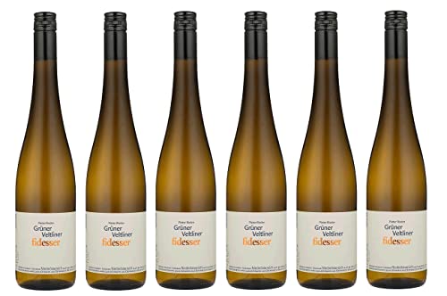 6x 0,75l - Weingut Fidesser - Platter Rieden - Grüner Veltliner - Qualitätswein Niederösterreich - Österreich - Weißwein trocken von Weingut Fidesser