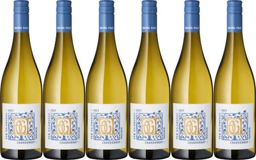 6x 'Vom Kalkmergel' Chardonnay trocken Georg Fogt 2023 - Weingut Fogt, Rheinhessen - Weißwein von Weingut Fogt