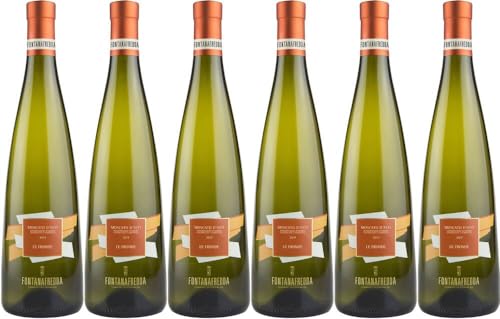 6x Le Fronde Moscato d'Asti // Bio 2023 - Weingut Fontanafredda, Piemonte - Weißwein von Weingut Fontanafredda