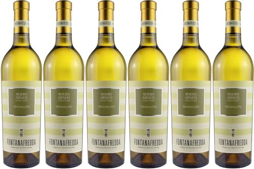 6x Pradalupo Roero Arneis 2022 - Weingut Fontanafredda, Piemonte - Weißwein von Weingut Fontanafredda