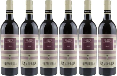 6x Treiso Dolcetto d'Alba 2022 - Weingut Fontanafredda, Piemonte - Rotwein von Weingut Fontanafredda