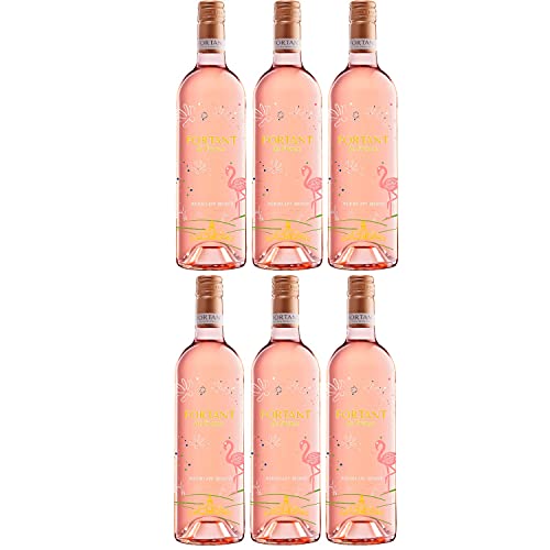 Fortant der France Merlot Rosé Edition Roséwein Wein halbtrocken Frankreich (6 Flaschen) von Weingut Fortant de France