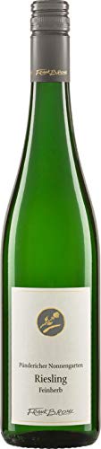 Weingut Frank Brohl Riesling PÜNDERICHER NONNENGARTEN feinherb QW Brohl (1 x 0.75 l) von Weingut Frank Brohl