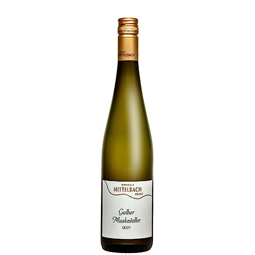 Gelber Muskateller 2022 750ml - Weißwein von Weingut Franz Mittelbach von Weingut Franz Mittelbach