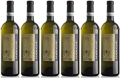 6x Lugana Marogne 2022 - Weingut Fratelli Zeni, Veneto - Weißwein von Weingut Fratelli Zeni