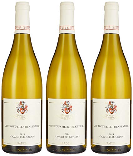 Freiherr von Gleichenstein Grauer Burgunder Henkenberg Grauburgunder 2016 Baden trocken (3 x 0.75 l) von Weingut Freiherr Von Gleichenstein