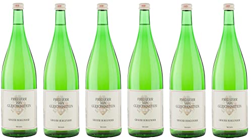 6x 1,0l - Weingut Freiherr von Gleichenstein - Grauer Burgunder - Qualitätswein Baden - Deutschland - Weißwein trocken von Weingut Freiherr von Gleichenstein