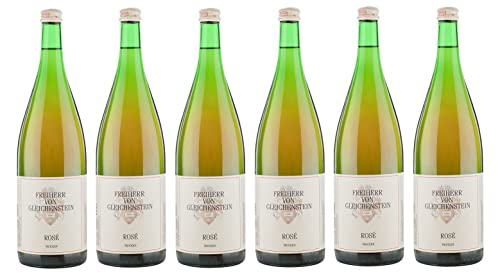 6x 1,0l - Weingut Freiherr von Gleichenstein - Rosé - Qualitätswein Baden - Deutschland - Rosé-Wein trocken von Weingut Freiherr von Gleichenstein