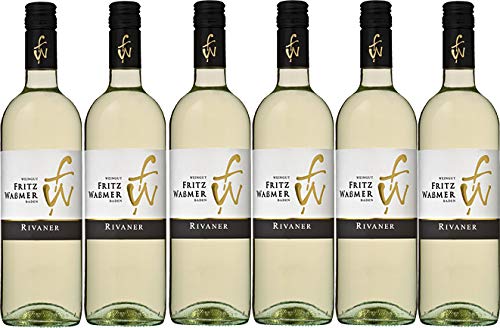 Weingut Fritz Waßmer Rivaner QW trocken (6 x 0,75L) von Weingut Fritz Waßmer