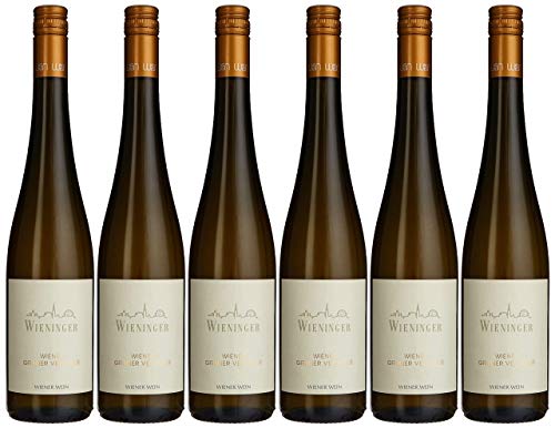 Weingut Fritz Wieninger Grüner Veltliner Wiener Berge 2019 Wien Bio Wein trocken (6 x 0.75 l) von Weingut Fritz Wieninger