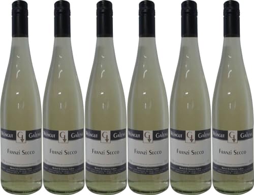 6x Franzi Secco Perlwein 2022 - Weingut Galena - Weißwein von Weingut Galena