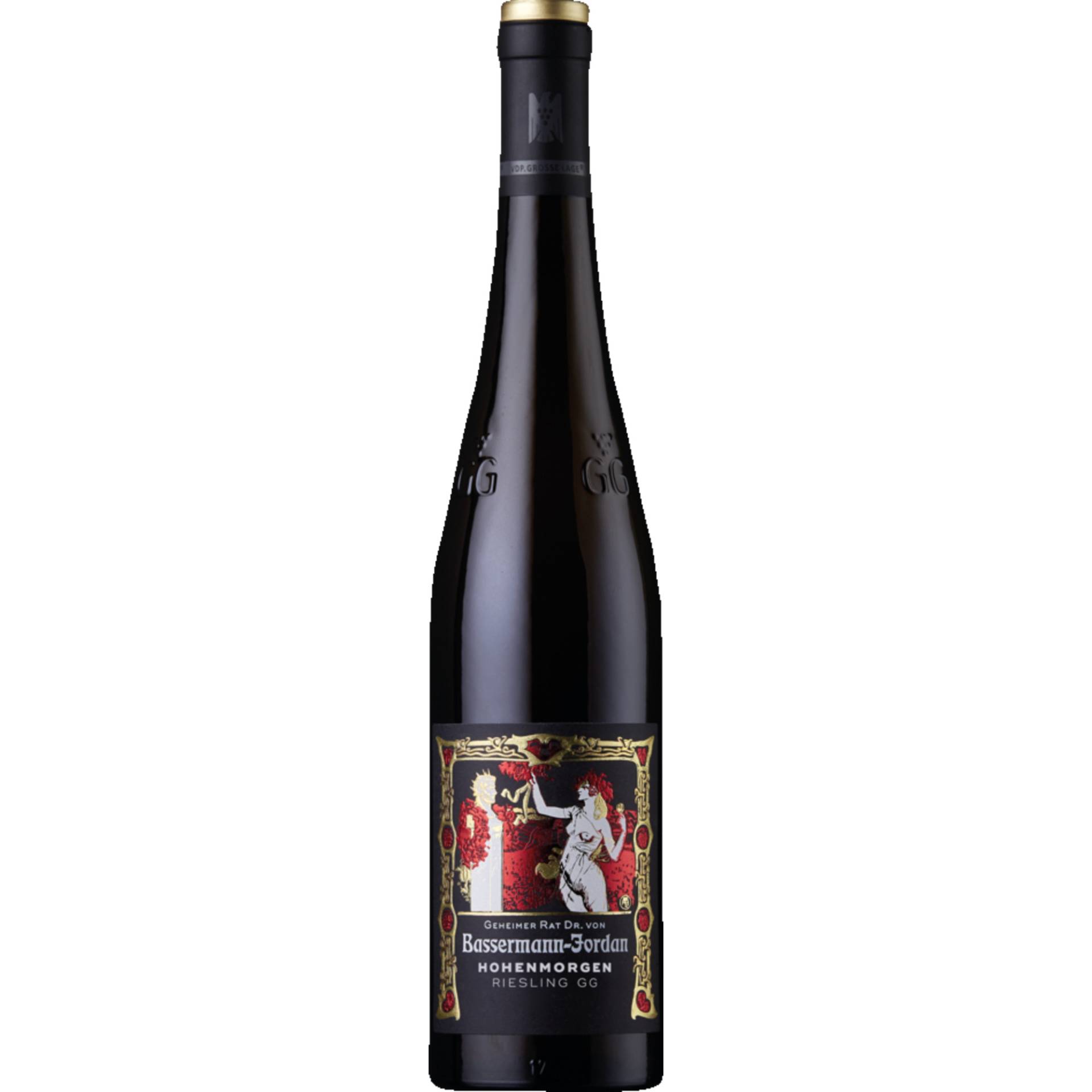 Hohenmorgen Riesling GG, Trocken, Pfalz, Pfalz, 2022, Weißwein von Weingut Geheimer Rat Dr. von Bassermann-Jordan, D - 67146 Deidesheim