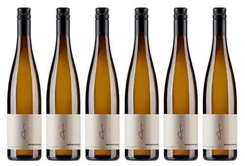 6x 0,75l - 2023er - Weingut Georg Fußer - Weißburgunder - Qualitätswein Pfalz - Deutschland - Weißwein trocken 6x 0,75l - 2023er - Weingut Georg Fußer - Weißburgunder - Qualitätswein Pfalz - Deutschland - Weißwein trocken von Weingut Georg Fußer