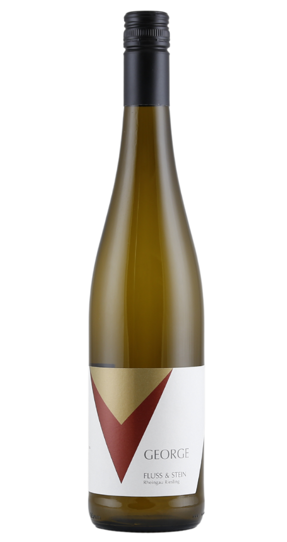 Weingut George Riesling Halbtrocken Fluss & Stein 2024 von Weingut George