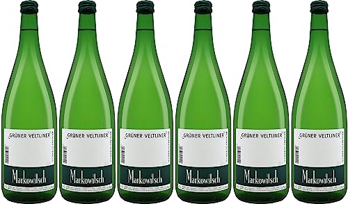 Markowitsch Grüner Veltliner trocken, Weisswein aus Österreich (6 x 1.0 l) von Weingut Gerhard Markowitsch