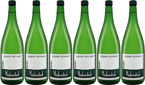 Markowitsch Grüner Veltliner trocken, Weisswein aus Österreich (6 x 1.0 l) von Weingut Gerhard Markowitsch