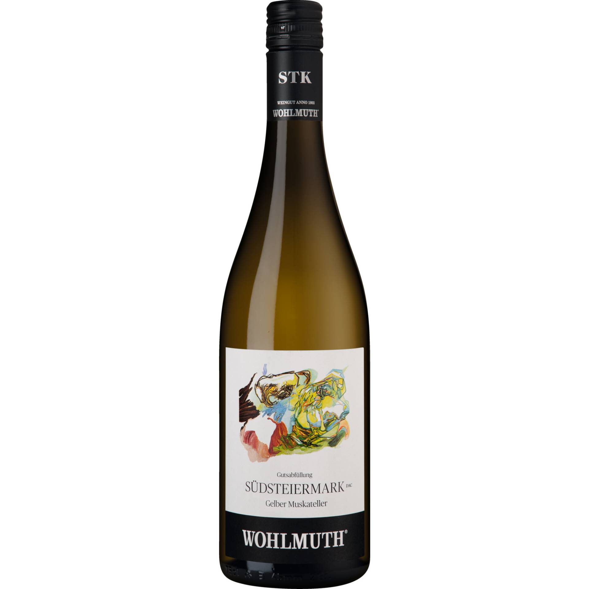 Wohlmuth Gelber Muskateller, Trocken, Südsteiermark DAC, Steiermark, 2022, Weißwein Wohlmuth Gelber Muskateller, Trocken, Südsteiermark DAC, Steiermark, 2022, Weißwein von Weingut Gerhard Wohlmuth GmbH, Fresing 24, 8441 Kitzeck im Sausal, Österreich