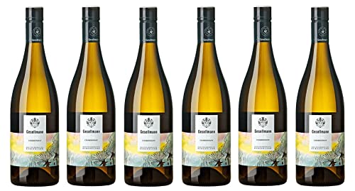 6x 0,75l - 2023er - Weingut Gesellmann - Chardonnay - Qualitätswein Burgenland - Österreich - Weißwein trocken 6x 0,75l - 2023er - Weingut Gesellmann - Chardonnay - Qualitätswein Burgenland - Österreich - Weißwein trocken von Weingut Gesellmann