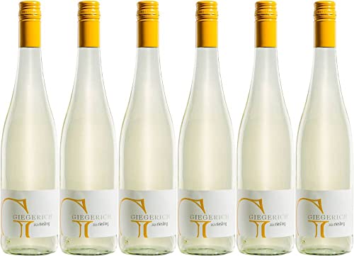 6x Riesling 2022 - Weingut Giegerich, Franken - Weißwein von Weingut Giegerich