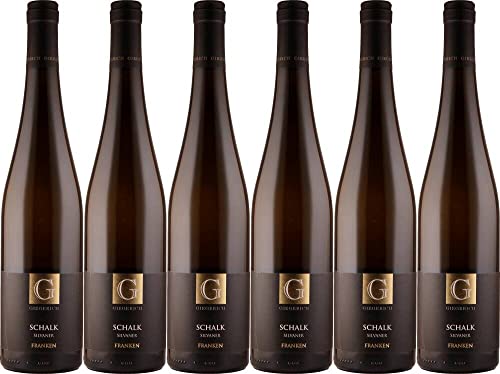 6x Schalk Silvaner -Magnum- 2022 - Weingut Giegerich, Franken - Weißwein von Weingut Giegerich