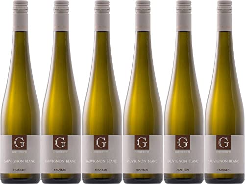 6x Sauvignon Blanc 2022 - Weingut Giegerich, Franken - Weißwein von Weingut Giegerich