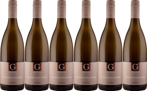 6x Weissburgunder -R- 2022 - Weingut Giegerich, Franken - Weißwein von Weingut Giegerich