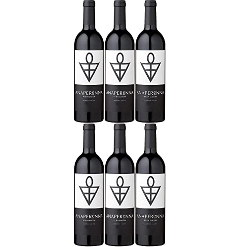 Glaetzer Anaperenna Barossa Valley Rotwein Cuvée veganer Wein trocken Australien I Visando Paket (6 x 0,75l) von Weingut Glaetzer